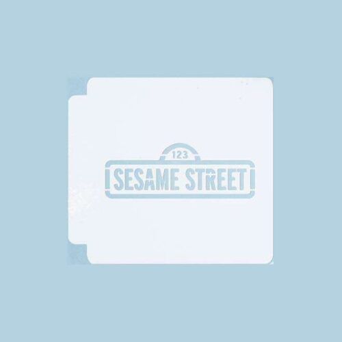Sesame Street Sign 783-A862 Stencil