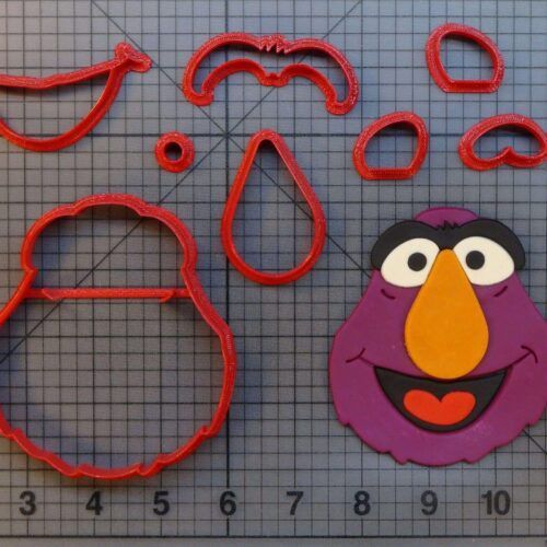 Sesame Street - Telly Monster 266-B153 Cookie Cutter Set
