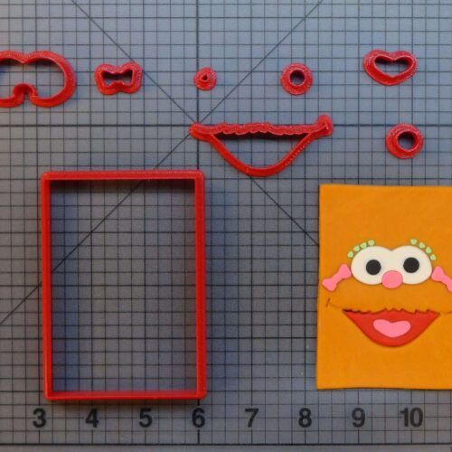 Sesame Street - Zoe Bar 266-B127 Cookie Cutter Set