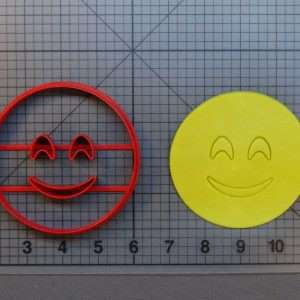 Smile Blush Emoji 266-B107 Cookie Cutter