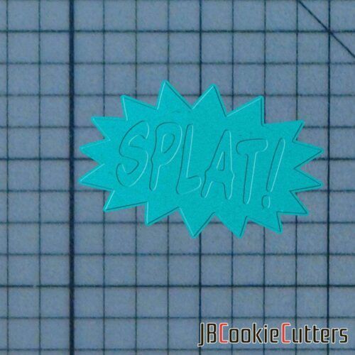 Splat Sign 227-139 Cookie Cutter and Stamp