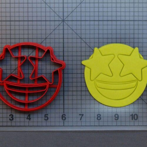 Starstruck Emoji 266-B281 Cookie Cutter