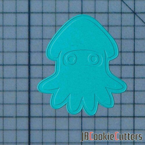 Super Mario - Blooper 227-275 Cookie Cutter and Stamp Embossed (1)