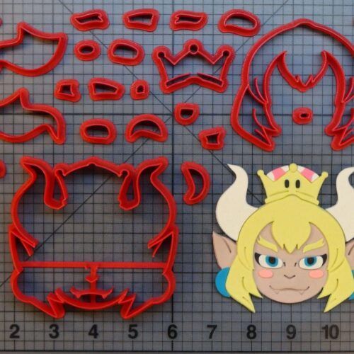 Super Mario - Bowsette 266-B197 Cookie Cutter Set