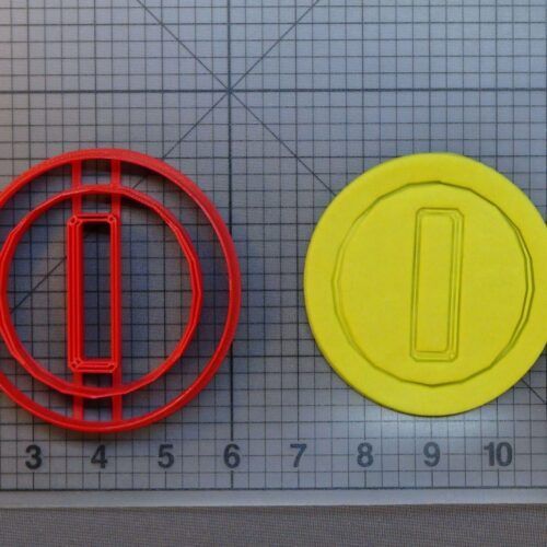 Super Mario - Coin 266-B247 Cookie Cutter