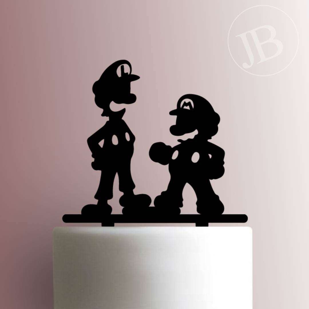 Super Mario - Mario and Luigi 225-684 Cake Topper