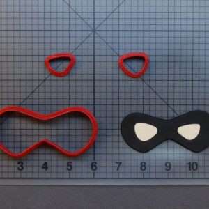 The Incredibles Mask 266-B128 Cookie Cutter Set