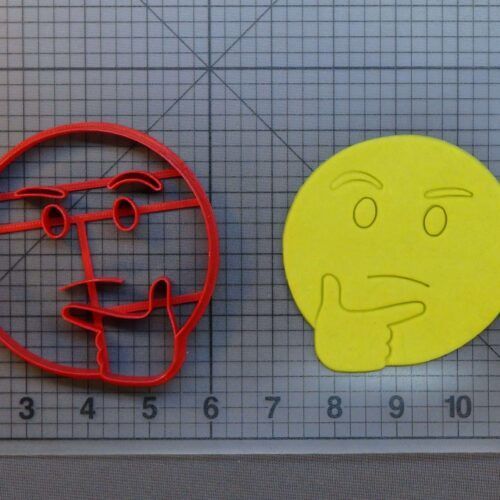 Thinking Emoji 266-B285 Cookie Cutter