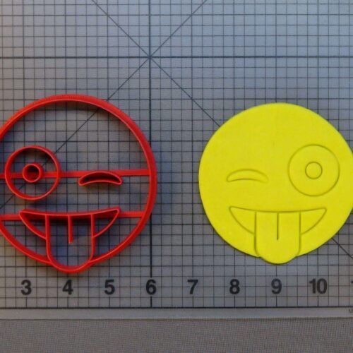 Tongue Emoji 266-B142 Cookie Cutter