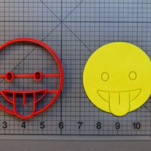 Tongue Emoji 266-B144 Cookie Cutter