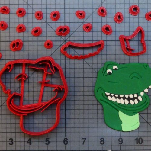 Toy Story - Rex 266-B361 Cookie Cutter Set