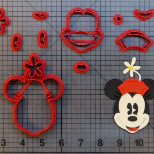 Vintage Minnie Mouse 266-B156 Cookie Cutter Set