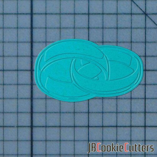Wedding Rings 227-144 Cookie Cutter and Stamp