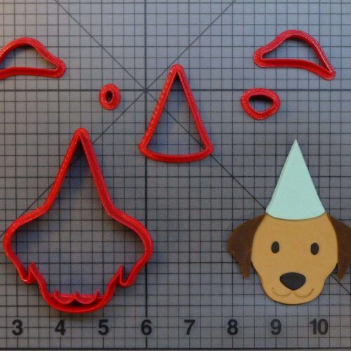 Birthday Dog 266-B390 Cookie Cutter Set