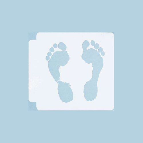 Foot prints 783-B033 Stencil