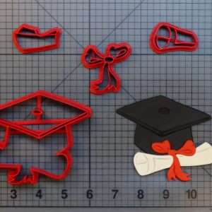 Graduation 266-B384 Cookie Cutter Set