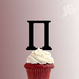 Greek Alphabet Phi 228-075 Cupcake Topper