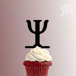 Greek Alphabet Psi 228-077 Cupcake Topper