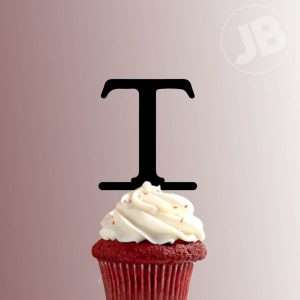 Greek Alphabet Tau 228-080 Cupcake Topper