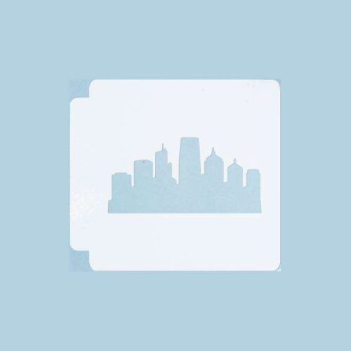 Hong Kong Skyline 783-B081 Stencil