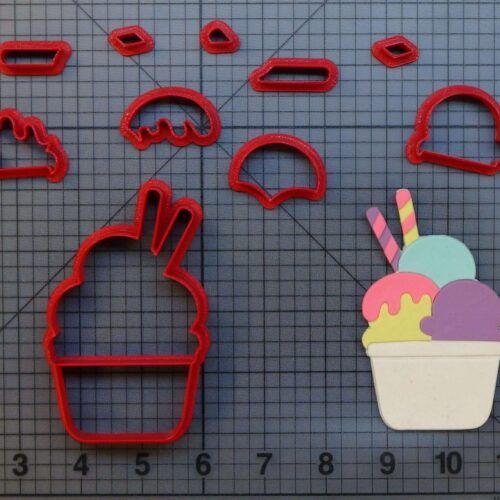 Ice Cream 266-B494 Cookie Cutter Set