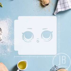 LOL Surprise Doll Face 783-A963 Stencil