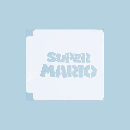 Super Mario Logo 783-A903 Stencil