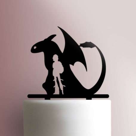 Toothless and Hiccup 225-709 Cake Topper