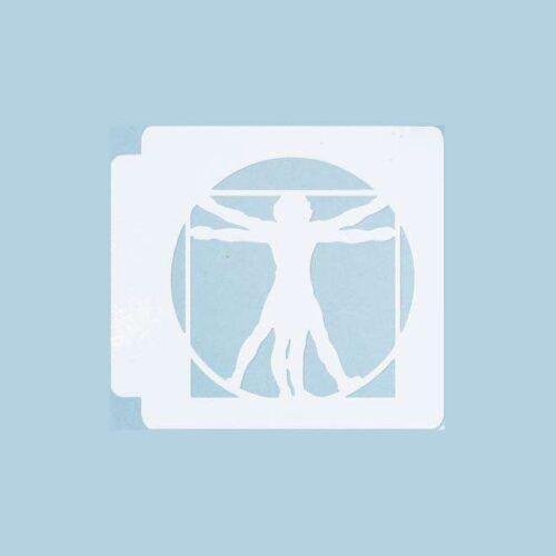 Vitruvian Man 783-A955 Stencil