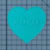 XOXO 227-152 Cookie Cutter and Stamp