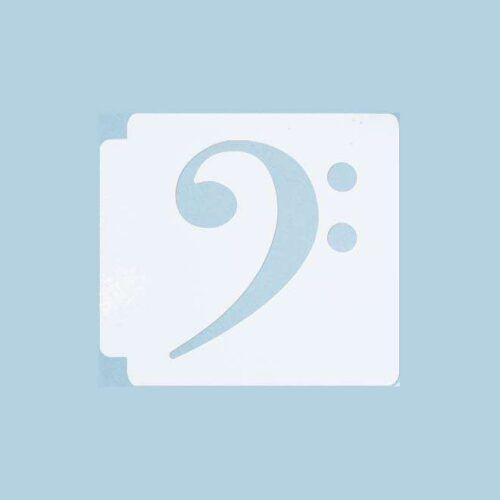 Bass Clef 783-B209 Stencil