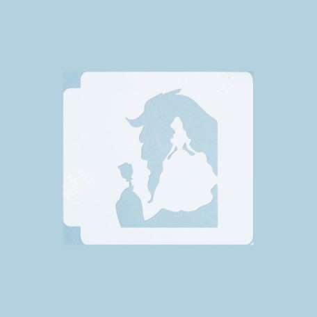 Beauty and the Beast 783-B106 Stencil