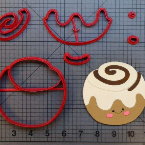 Cinnamon Bun 266-B610 Cookie Cutter Set