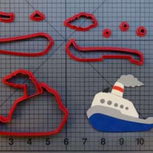 Cruise Ship 266-B497 Cookie Cutter Set