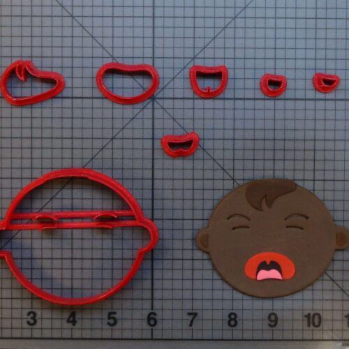Crying Baby 266-B612 Cookie Cutter Set