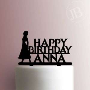Custom Frozen Anna Happy Birthday 225-751 Cake Topper