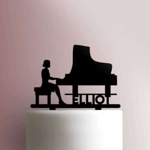 Custom Piano 225-729 Cake Topper