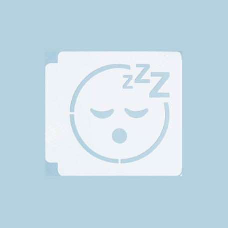 Emoji - Sleeping Face 783-A803 Stencil