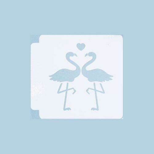 Flamingo Love 783-B213 Stencil