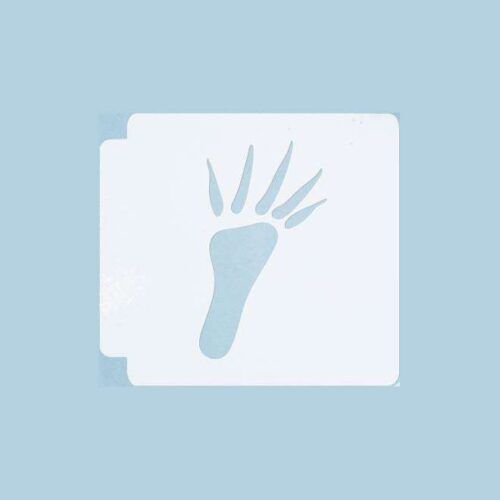 Hare Paw Print 783-B180 Stencil