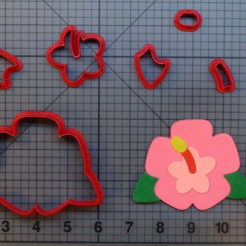 Hibiscus 266-B534 Cookie Cutter Set