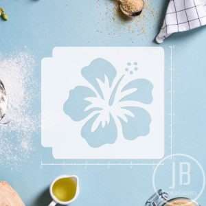 Hibiscus 783-B157 Stencil