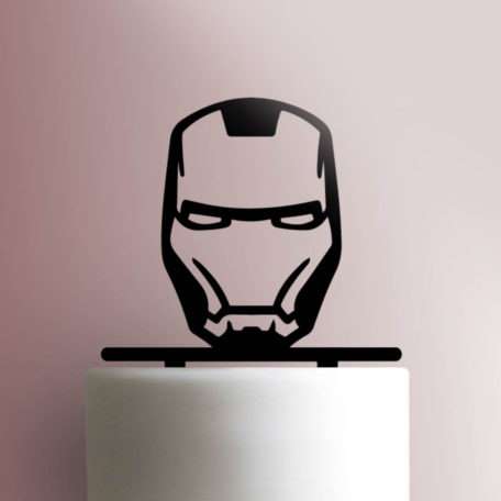 Iron Man Head 225-720 Cake Topper