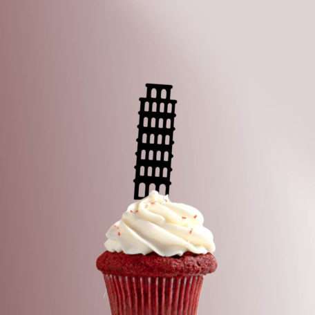 Italy Leaning Tower of Pisa 228-151 Cupcake Topper