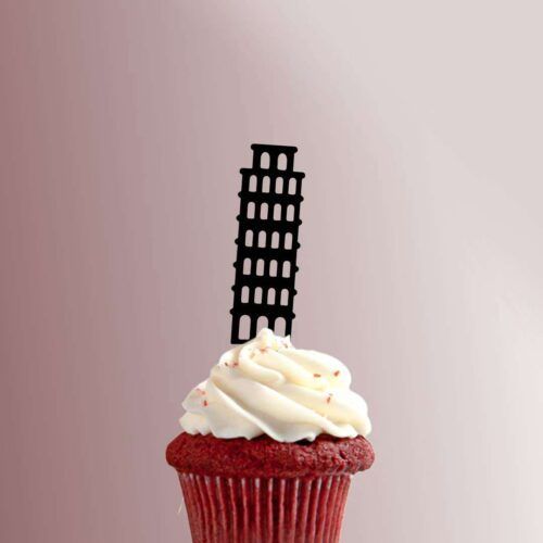 Italy Leaning Tower of Pisa 228-151 Cupcake Topper