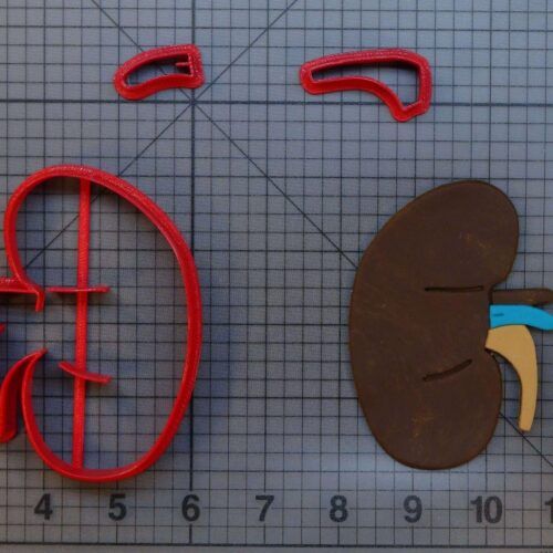 Kidney 266-B580 Cookie Cutter Set