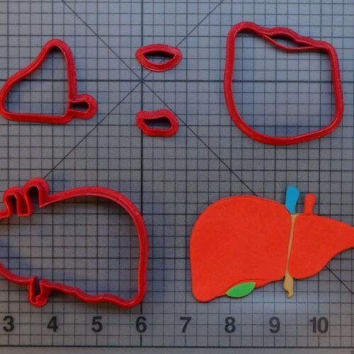 Liver 266-B581 Cookie Cutter Set