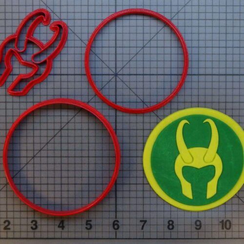 Loki's Helmet 266-B551 Cookie Cutter Set