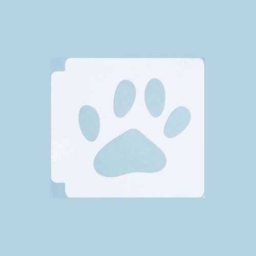 Lynx Paw Print 783-B177 Stencil