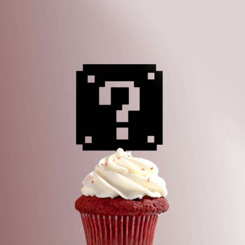 Mario - Block 228-189 Cupcake Topper